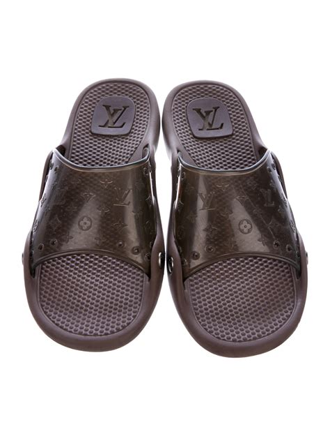 louis vuitton men's slippers for sale|Louis Vuitton men's sliders.